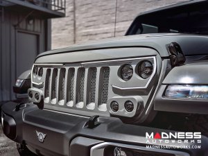 Jeep Gladiator JT Vector Series - Full LED Grille - Bright White